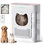 uahpet Pet Air Purifier for Home, Reduce Pet Hair, Dander, Odors, Dust, Smoke for Large Rooms up ...
