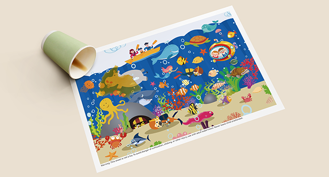 Disposable Placemats for Baby