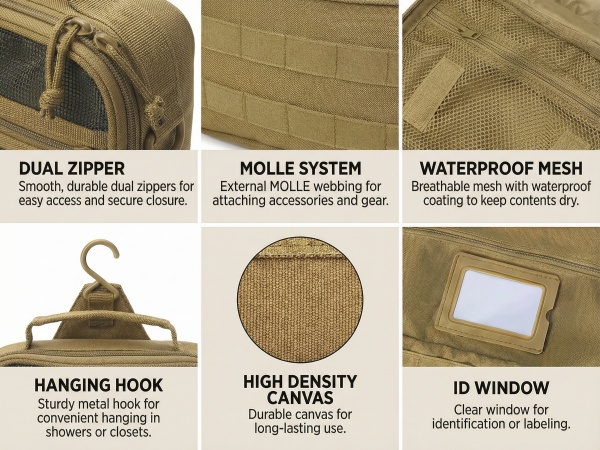Travel Toiletry Bag for Men