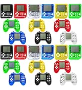 DOEA 24Pcs Video Game Party Favors for Kids, Arcade Keychain, Bulk Party Supplies for Birthday, G...
