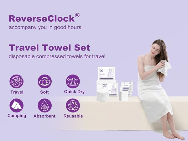 Disposable Compressed Towel for Travel