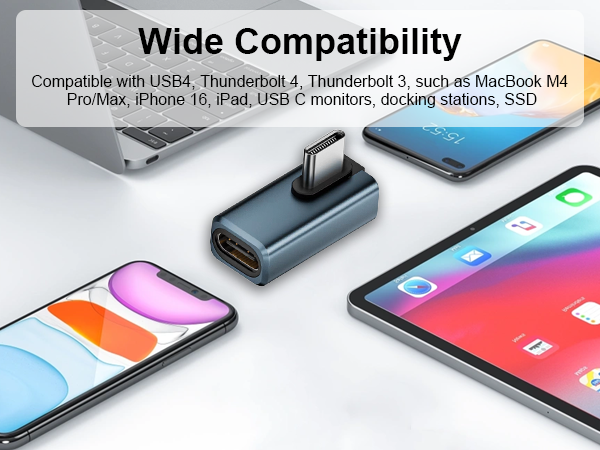 usb c 90 degree adapter