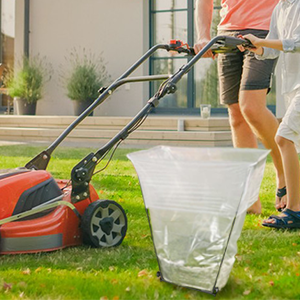 lawn bag holder