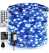 ZAECANY Fairy Lights Plug in, 100ft 300 LEDs Dimmable Fairy Copper Wire Lights for Bedroom, Trees...