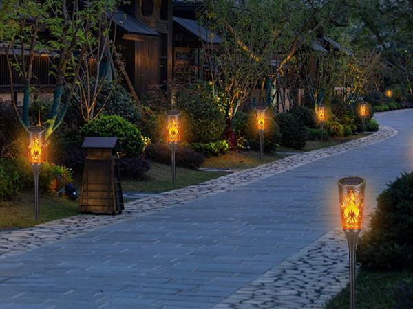 solar walkway lights