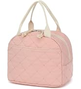 Lunch Box For Women, Cute Insulated Lunch Bag For Girls Aesthetic, Vintage Reusable Thermal Lunch...
