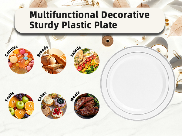 plastic plates sets
