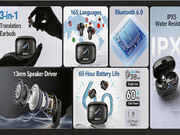 Translator Earbuds Ai Translation Earbuds Real Time Translatior Headphones Translatior Headphones