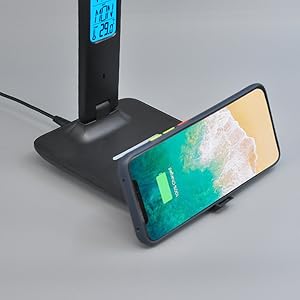 desk lamp office lamp study lamp reading lamp desk light wireless charger usb charging port