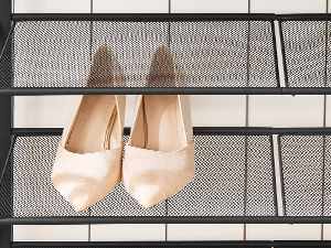 shoe rack with drawers