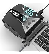 IETS GT202UB vacuum laptop fan cooler With temperature display, intelligent temperature measureme...