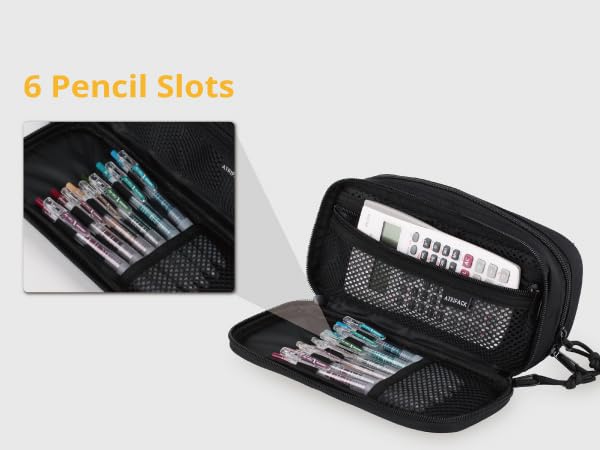 Tactical Pencil Case for Boy,Large Capacity Pencil Pouch,Marker Organizer Case Pen Box