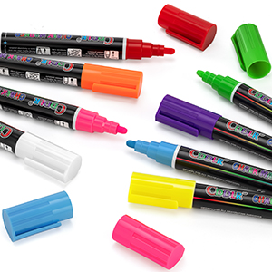 8 vibrant colors