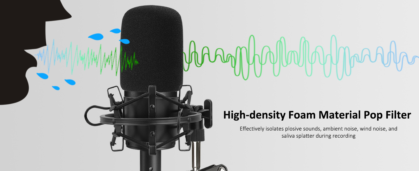 Audio technica AT2020 mic stand