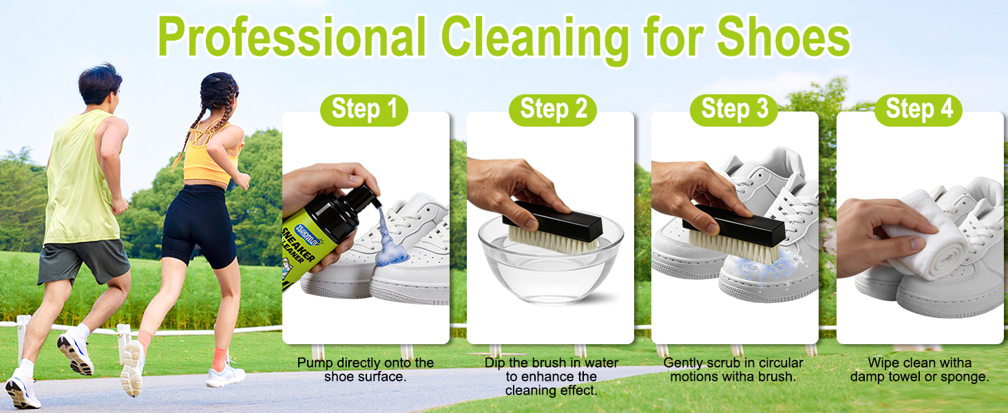 deep cleaning sneaker care kit for everyday shoe maintenance