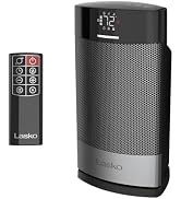 Lasko Ellipse Ceramic Tabletop Heater for Home with Tip-Over Switch, Child Lock, Digital Display,...
