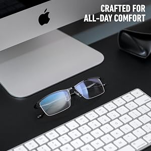 Lumadux Glasses Crafted for All-Day Comfort