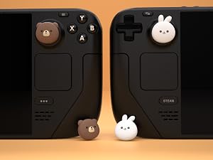 PlayVital Thumb Grip Caps for Steam Deck LCD