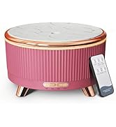 500ML Large Capacity Essential Oil Diffuser, Ultrasonic Aromatherapy Diffuser with 7 Color LED Li...