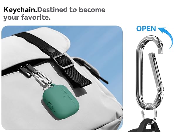 AirPod Pro 3 Case Accessories with Keychain