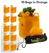 grocerybags shoppng reusbale ultralight blu reusuable medium sturdy vegan mesh one trip portable