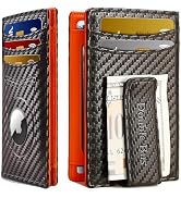 Slim Wallet for Men Credit Card Holder Wallet RFID Blocking Bifold Mens Slim Wallet,Thin Minimali...