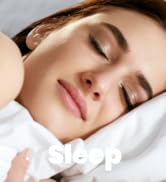 Girl sleeping with Earasers