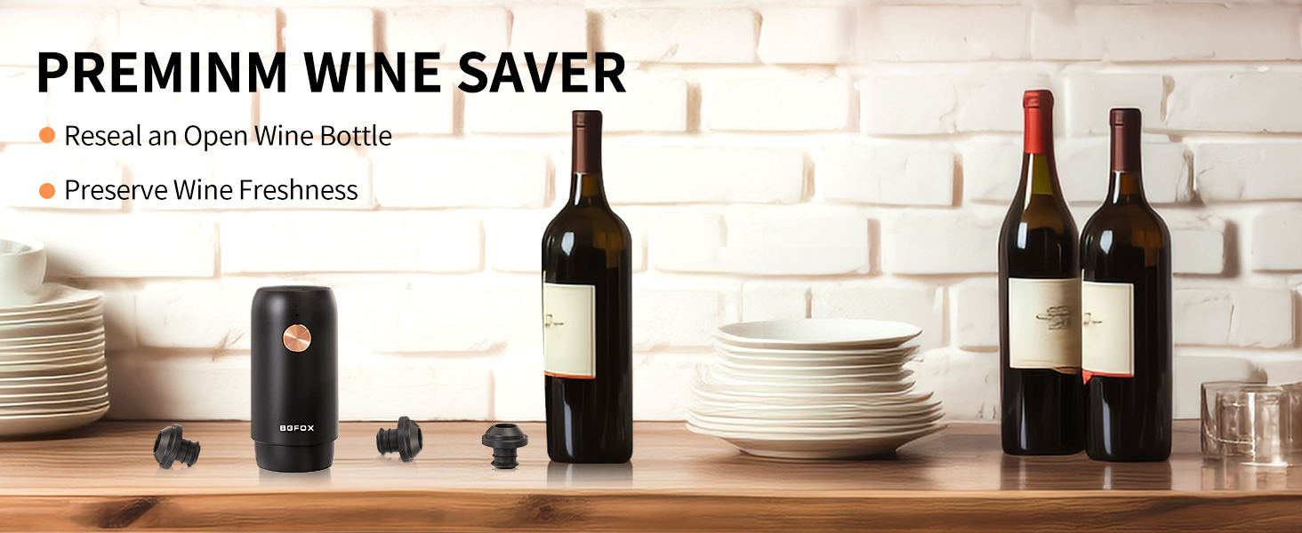 Reseal an Open Wine Bottle Preserve Wine Freshness