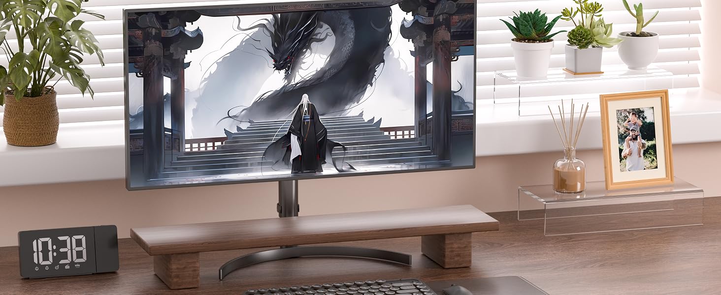 Display Risers in the Study Room