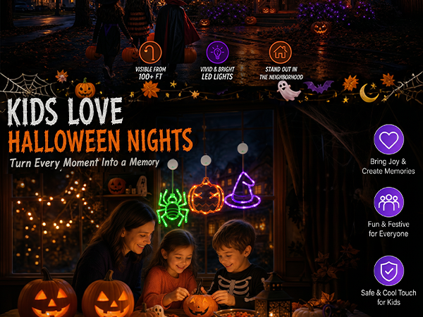 Halloween Window Lights