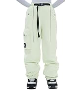 HIGH EXPERIENCE Ski Pants Snow Snowboard Pants Waterproof Insulated Baggy Windproof Hiking Winter...