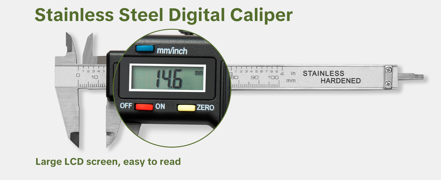 Stainless Steel Digital Caliper