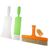 Gomake Window Tint Tool with 12 Inch Tint Brush, Long Handle Auto Bulldozer Squeegee Scrubber Pad...