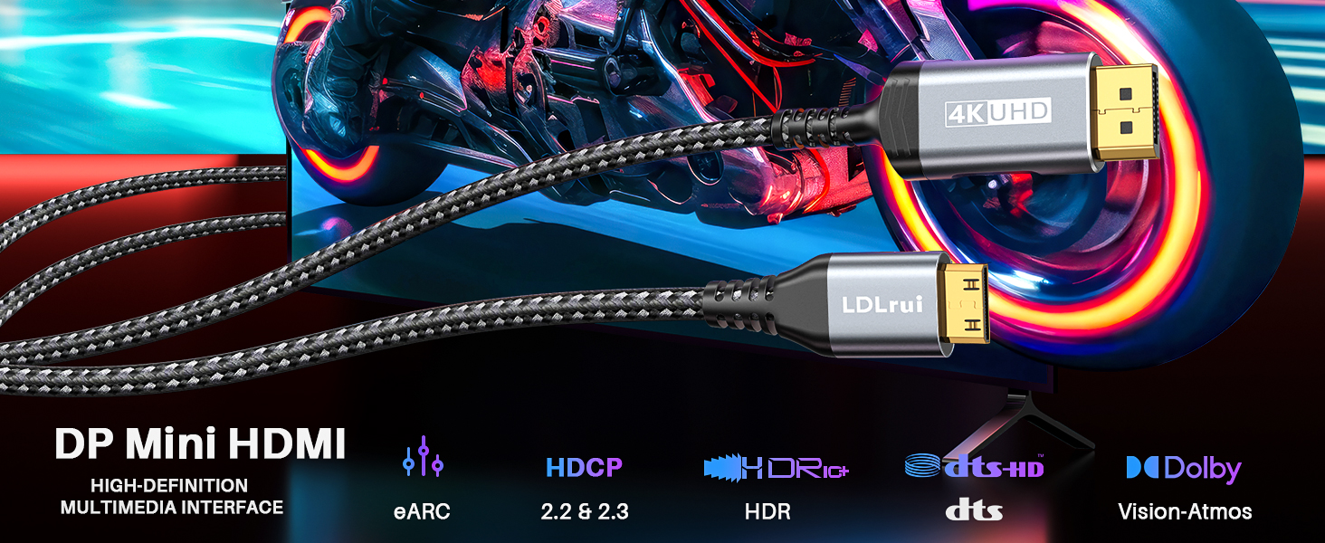 displayport to mini hdmi cable