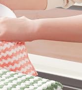 JOYMOOP Microfiber Cleaning Cloths, 18 Pack, Absorbent Kitchen Towels Set