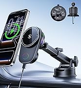 xuenair for Magsafe Car Mount Charger with Air-Cooling System, 15W Fast Charging