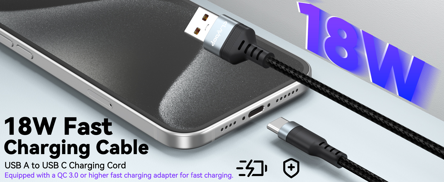 12 ft usb c cable fast charging