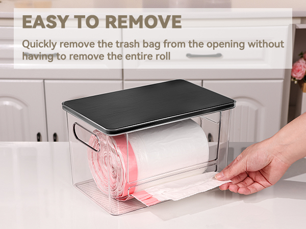 trash bag storage
