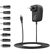 Basicvolt 5V 3A AC Adapter Universal DC Power Supply 5Volt 3A 2.5A 2A 1.5A 1A 500ma 300ma for TV ...