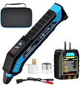 NOYAFA NF-8401 Circuit Breaker Finder Tool Kit & GFCI Outlet Tester | NCV Electrical Circuit Trac...