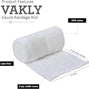 wrap Sterile Absorbent Roll Wrapped Mesh Gauzes Wound Dressing Wraps medical first aid care cover