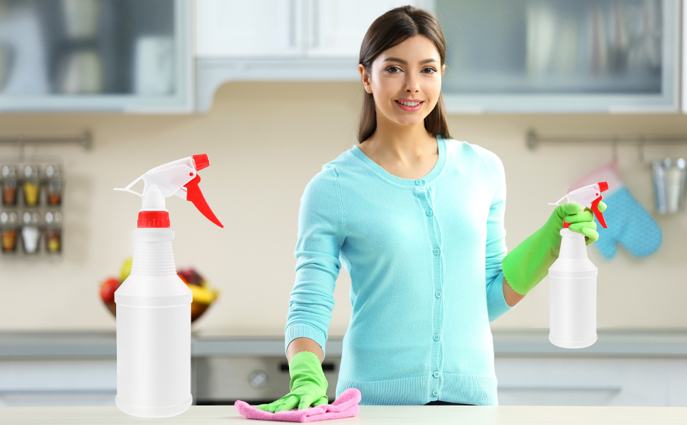 spray bottles