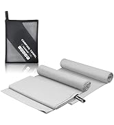 Wuwahold Camping Quick Dry Towel Set, Microfiber Lightweight Sport Towels with Mesh Bag, 3 Pack T...