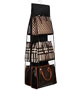Lirex Medium and Large Handbag Hanging Purse Organizer for Closet, Handbag Storage Organizer Hang...