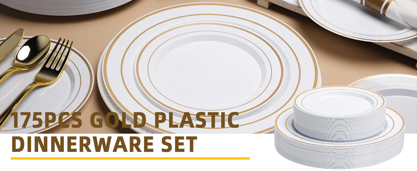 plastic plates sets