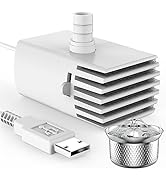 Emperor Pets Stainless Steel Cat Water Fountain - Replacement Pump for Cat Water Fountain, Super ...