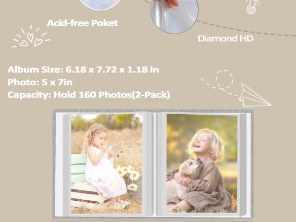 vivinin Pioneer Photo Albums EJBLFE Ywlake CRANBURY GPIRAL