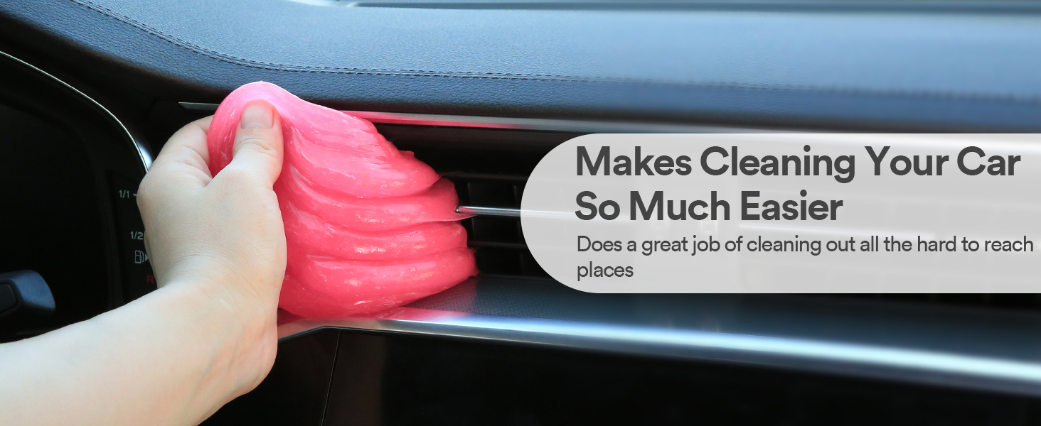 Car Cleaning Gel Rose