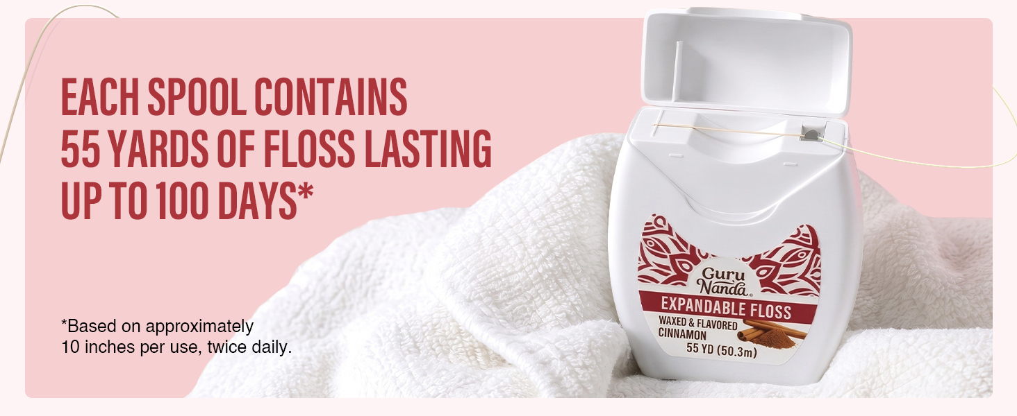 Cinnamon Expandable Floss