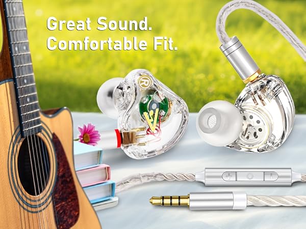 Audiovance Vibes 202 Black_HiFi Wired Earbuds